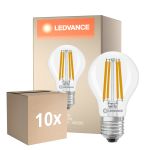 Multipack 10x Ledvance Classic LED E27 Pear Filament Clear 11W 1521lm - 840 Cool White| Replaces 100W