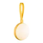 Nordlux Table Lamp Bring To-Go Portable Battery Yellow 1W 70lm - 827 Extra Warm White | 3-Step Dimmable 
